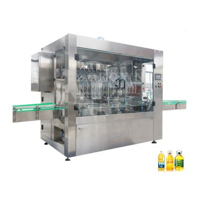 China Food Crown Machine Edible Oil And Oil Filling Machine Plant for sale