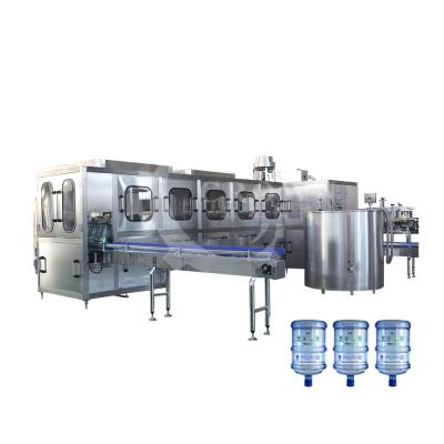 China Complete food 5 gallon 20L water production line include mineral water filling machine/water treatment system/packing line for sale