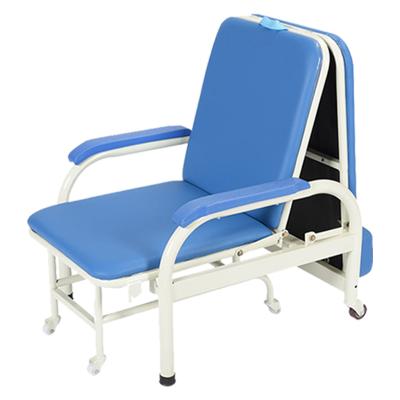 China Traditional Hospital Folding Medical Sleep Accompany Chair Clean Bed Chair for sale