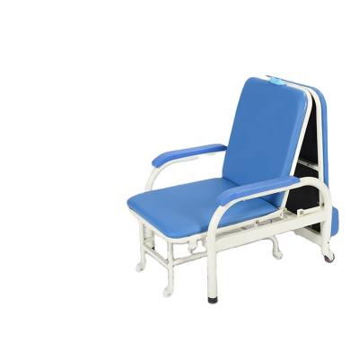 China Hospital Ward Medical Accompany Bed Hospital Use Patient Folding Clean Chair for sale