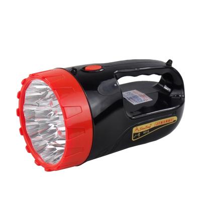 China Spotlight 2 18 Outdoor Super Bright LED Flashlight Strong Light Long Range Waterproof 200m Rechargeable Floodlight for sale