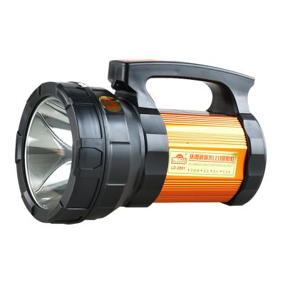 China Outdoor Portable Rechargeable High Quality Lantern Flashlight Warehouse Camping LED Strong Light Long Range Waterproof Floodlight for sale