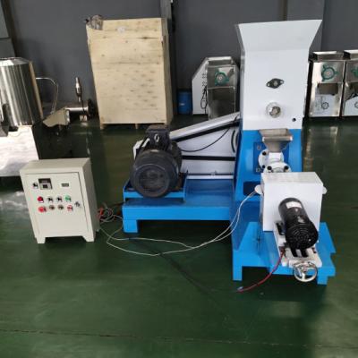 China Hotels Automatic Aquatic Feed Fish Feed Extruder Floating Production Line Floating Fish Feed Pellet Machine for sale