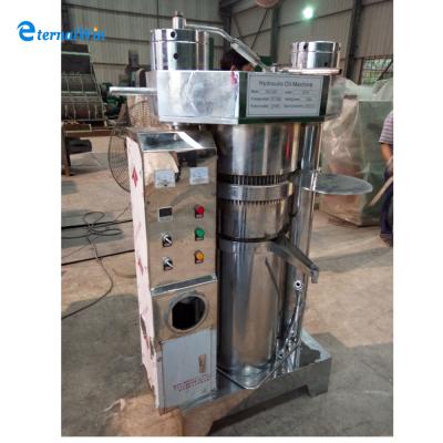 China Cold Pressed Hydraulic Oil Press High Yield Sesame Hydraulic Oil Press Avocado Oil Mill Processing Extracting Machine for sale