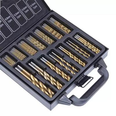 China Metal Drilling 99pc HSS Twist Drill Bit Set Tool Kit For Steel for sale