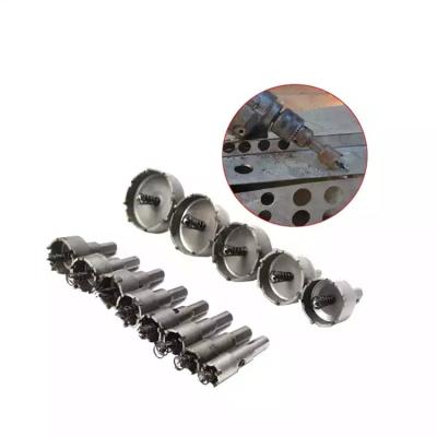 China 13pcs Stainless Steel Carbide Tungsten Carbide Metal Hss Drill Bit Hole Saw Set for sale