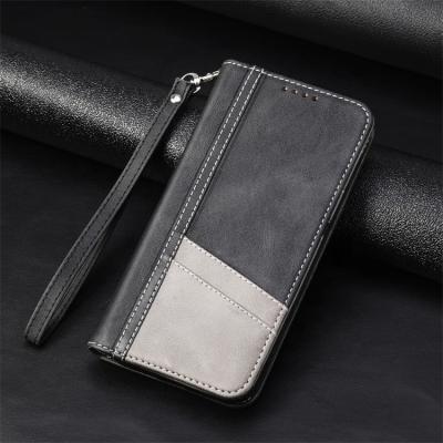 China Anti-drop suitable for samsung z fold3 mobile phone shell fold3 5g flip mobile phone shell w21 stitching multifunctional flip leather case for sale