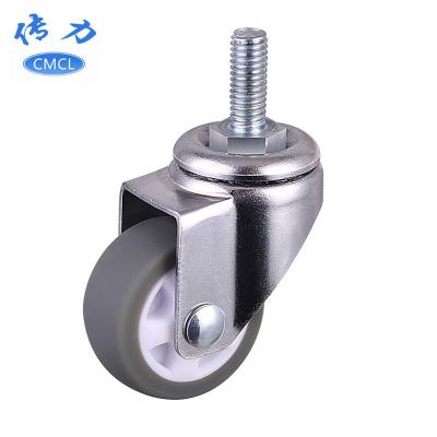 China 1.25 Inch PIVOT Casters Light Duty Mini Swivel Caster Tape Wear Resistant Caster With Screw For Electrical Appliances for sale