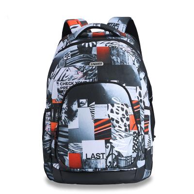 China Waterproof UNIKER 600D Polyester Water Repellent Laptop Backpack School Backpack Bags for sale