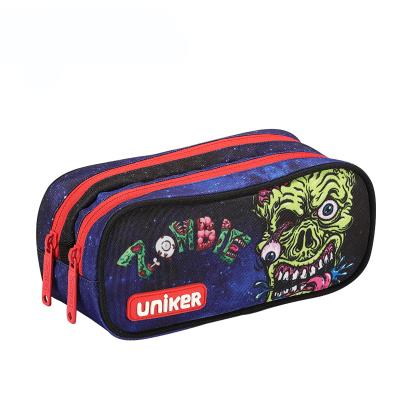 China Schools & UNIKER Offices Cute Pencil Case School Pencil Case with Pen Holder Anime Pencil Case for sale