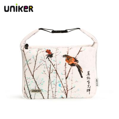 China Polyester UNIKER Multi-Compartment Lunch Bag For Kids For School Children And Girls With High Capacity for sale