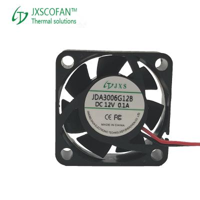 China Low Noise Hotels 30mm DC Fan 30x30x6mm 5V 12v DC Brushless Axial Fan for sale