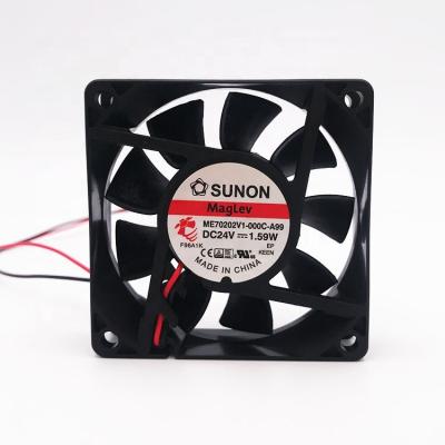 China Sunon ME70202V1-000C-A99 7020 70X70X20mm Vape 24V Kitchen Fan for Hotels for sale