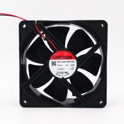 China Factory SUNON 12038 standard axial fan, 24v fan, small axial flow 120x120 sunon 120x120x38mm DC 24V EEC0382B1-000C-A99 for sale