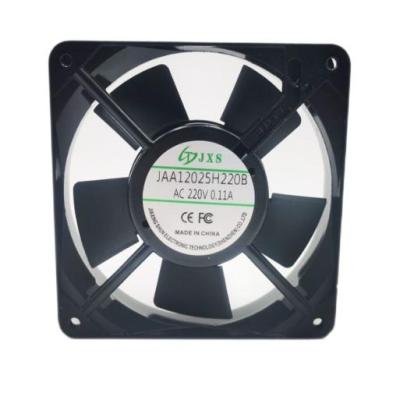 China Factory AC 220 volt fan, 120*120*25mm high speed industrial fan, 12025 ball bearing AC fan for sale