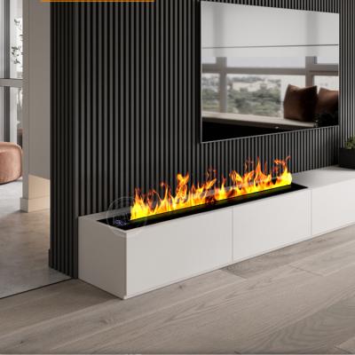 中国 Hot Sale 3D Water Vapor Atomized Steam Intelligent Voice Control Electric Fireplace 販売のため