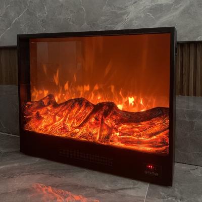 China decorative fireplace core inset wall mounted bathroom electric heater for sale