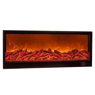 China Decorative Flame Wall Mounted TV Stand Electric Heater Electric Fireplace for sale