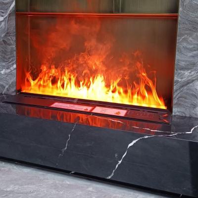 China Indoor manual water addition decor flame electric fireplace water vapor steam water fireplace en venta