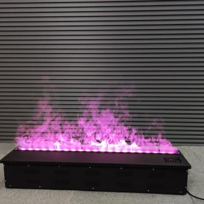 중국 Indoor  Decorative Remote Controlled Electric Fireplace Water Vapor  7 Colors Inserts 판매용