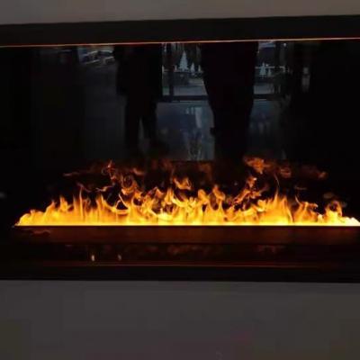 China YZ-002 Indoor Pure Water 3D Electric Fireplace Water Vapor Electric Fireplace With Pretty Fire for sale