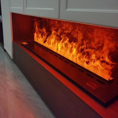 중국 Indoor YZ-002 Smart Water Vapor 3D Electric Fireplace With Touchable Flame 판매용