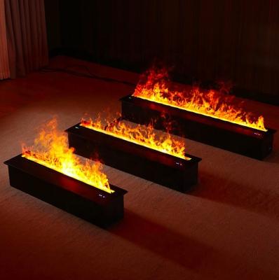 China YZ-002 Indoor Decorative Electric Fireplace Single Or 7 Colors Fire Grate Cast Iron for sale