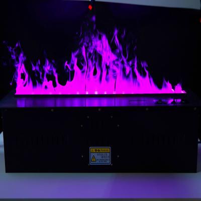 China Customized Size 7 Colors Flame effect lighting Modern style decorative 3d water vapor electric fireplace for sale