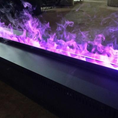 중국 Multi function single or 7 Colors stainless steel manufacturing fabrication water vapour electric fireplace 판매용