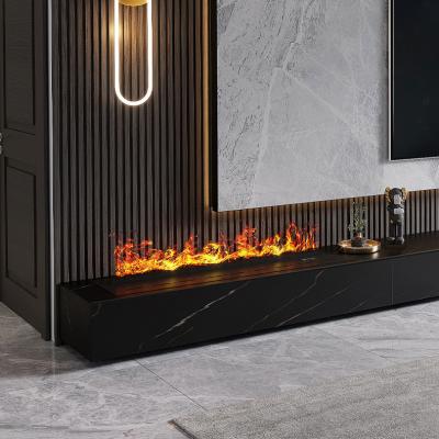 China Water Vapour Electric LED Flame Fireplace Atomization Fire Place Hotel Lobby Decoration en venta