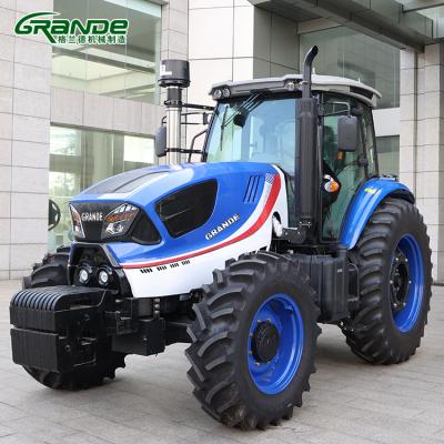 China Farms china 4x4 mini small rice yard tractor agricol cabina 50hp 60hp 70hp for sale