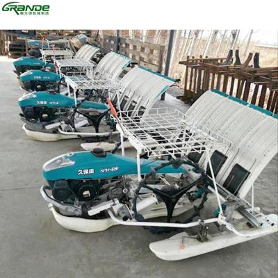 China Walking Type Farm KUBOTA 4 Rows Planting Machine Small Mini Rice Transplanter for sale