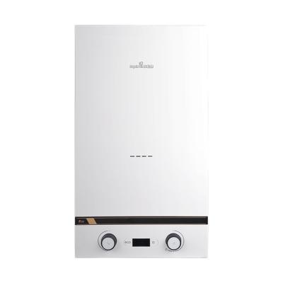 China Hotel 24/28/32/36/40KW Dual Function Wall Mounted Gas Boiler for sale