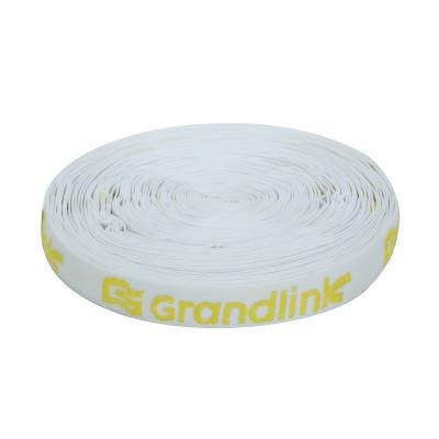 China Soft and Flexible Factory Direct Customized Logo Print Non-Slip Bra Strap Elastic Band Anti-Slip Elastic Silicone Woven Band for sale