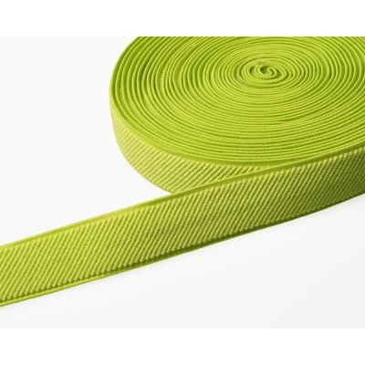 China Soft and Flexible High Quality Sewing Elastic Band Adjustable Elastic Belts Single And Double-Sided Twill Elastic Band For Clothing Garment Woven for sale