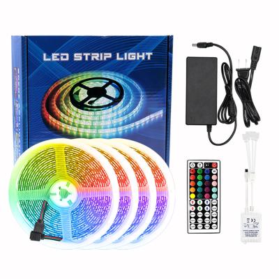 China Wholesale high quality 5050 2835 smart waterproof rgb hotel led strips 12v dreamy 24v flexible led strip lights for sale