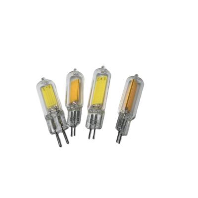 China High CRI LED Capsule Light Bulbs G4 LED Residential COB Glass Dimmable 360 ​​Degree Corn Lights for sale