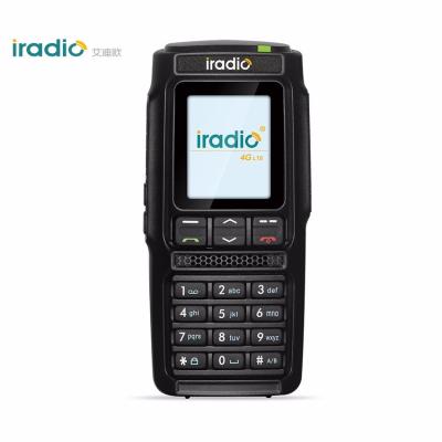 China Touring Iradio H9 4G SIM Card Two Way Radio Sale Best 4000 mAh Battery Capacity POC Radio LTE Walkie Talkie for sale