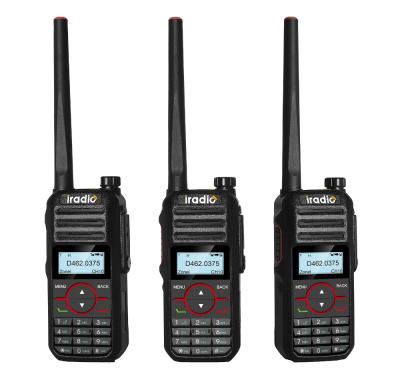 China Transport Iradio DM-580 FCC Certification Two Way Radio IP66 Waterproof 2 Slots DMR Radio Profession Radio for sale