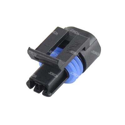 China Waterproof GM Automotive Connector Delphi Auto Connector 12162193 DJ7022Y-1.5-21 2 Pin Female Sensor Connector Wiring for sale