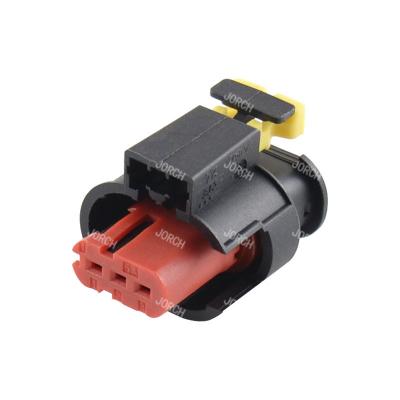 China 3 Way Tyco Ignition Coil Connector Automotive Automotive Wire Sealed Sensor Fuel Diesel Injector Waterproof Auto Connector 284425-1 for sale