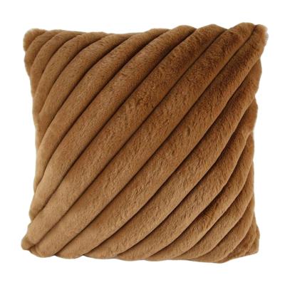 China Velvet Folded Comfortable Cushion Cover Luxury Decorative Pillows Home Decor Cushion For Sofa for sale