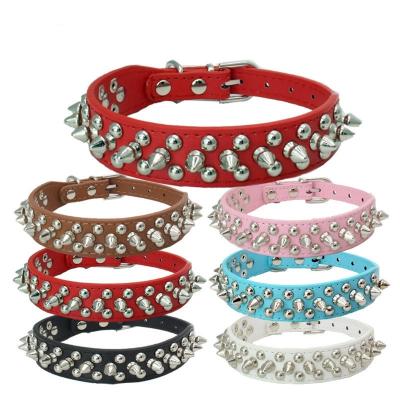 China Sustainable Rivet Dog Collar, Chain Ring Adjustable Dog Collar, dog collar for sale