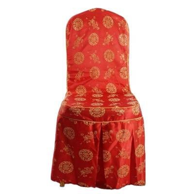 China Other good quality umpire chair cover durable festival red sequin chair covers for wedding for sale