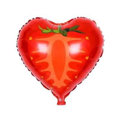 China Disposable Eco - Friendly Fruit Balloons Orange Watermelon Strawberry 200984 for sale