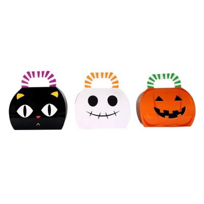 China Disposable Eco-Friendly Halloween Party Supplies Treat Gift Box Ghost Phantom Biodegradable Eco-Friendly Party Decoration 200308 Disposable for sale