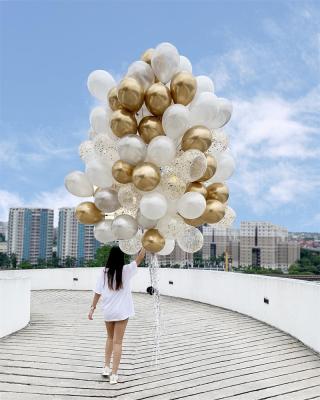 China Gold Eco-friendly Balloon For Wedding Birthday Parties Graduation Engagement Bridal Gift Giving Decoration for sale