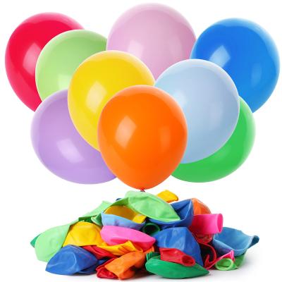 China Decoration Balloons Cheap Event Balloon Colored Round Shape Matte Balloons Latex Balloon From China Manufacturer for sale