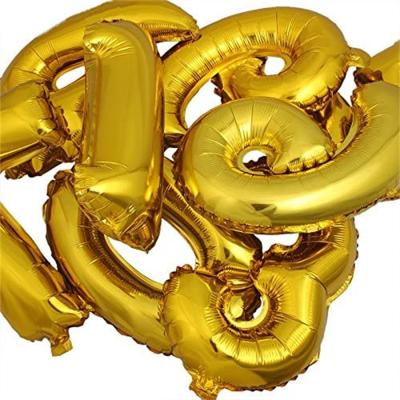 China Decoration Balloons Custom High Quality Birthday Party Decoration Customized Logo Silk Screen Printing Festival Decoration Foil Balloon 16 inch for sale