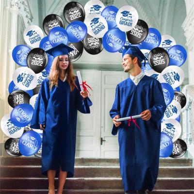 China Eco-Friendly Graduation Foil Balloons Round Star Shape Party Decoration Globos Congratulations Graduate Balloons 18 Inch Free Sample Wholesale OEM & ODM for sale